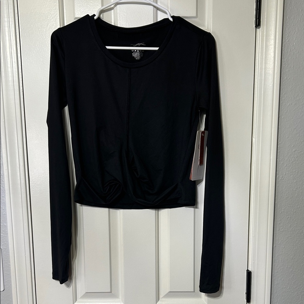 Gottex Black Long Sleeve Women's Blouse